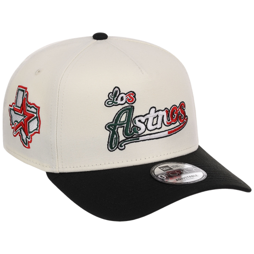Houston Astros Houston Crown the City 'Los Astros' New Era 9FORTY (Chrome/Black)