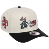 Houston Astros Houston Crown the City 'Los Astros' New Era 9FORTY (Chrome/Black)