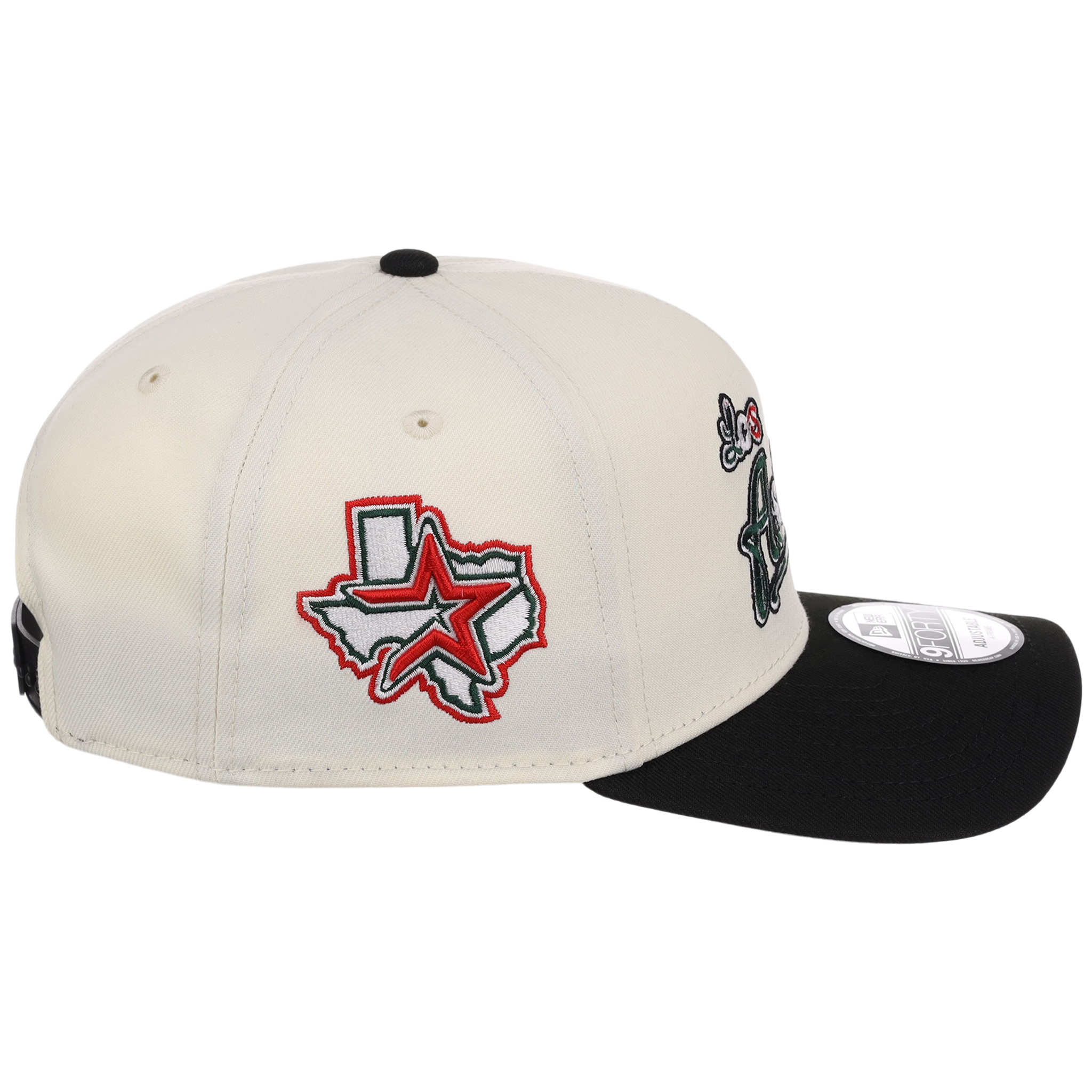 Houston Astros Houston Crown the City 'Los Astros' New Era 9FORTY (Chrome/Black)