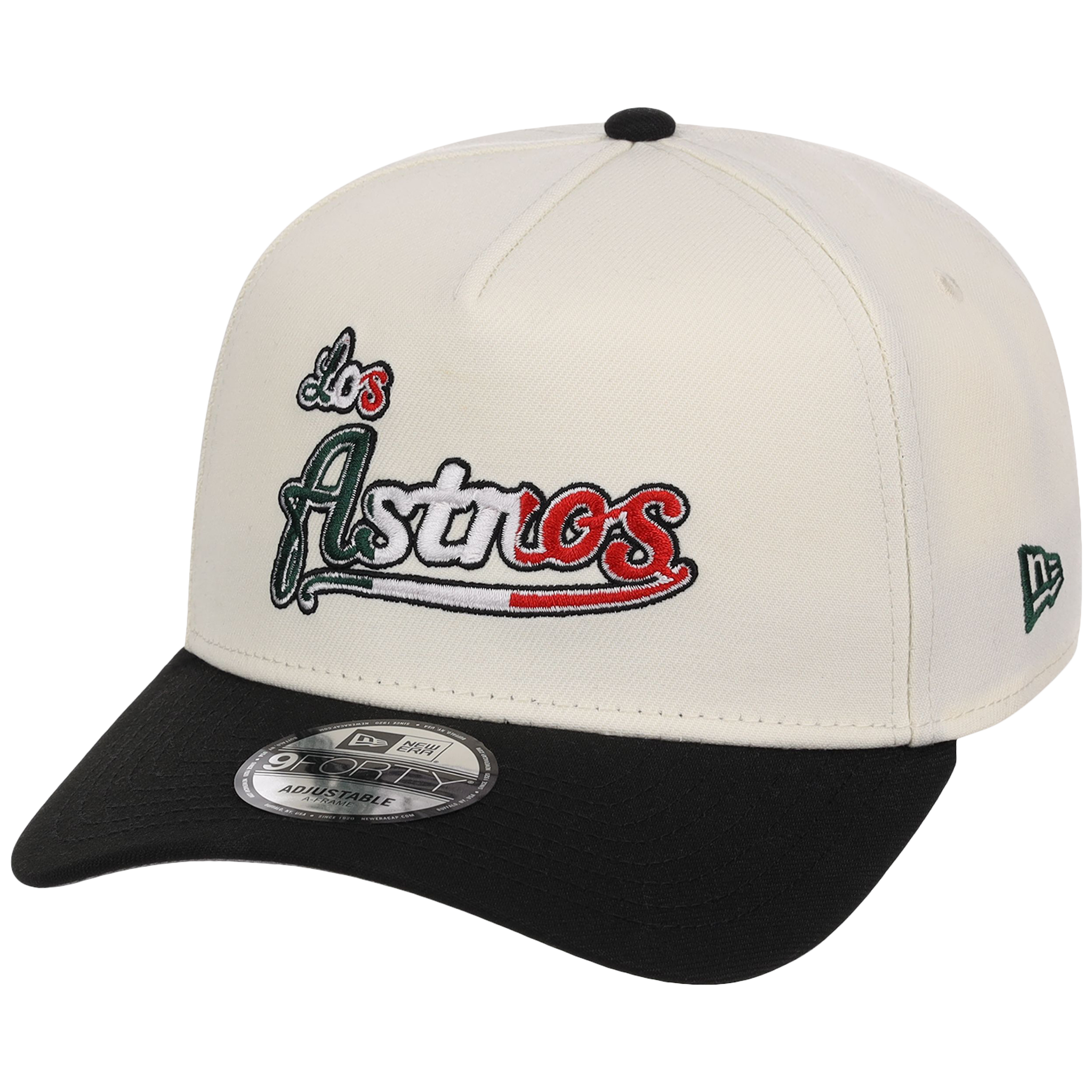 Houston Astros Houston Crown the City 'Los Astros' New Era 9FORTY (Chrome/Black)