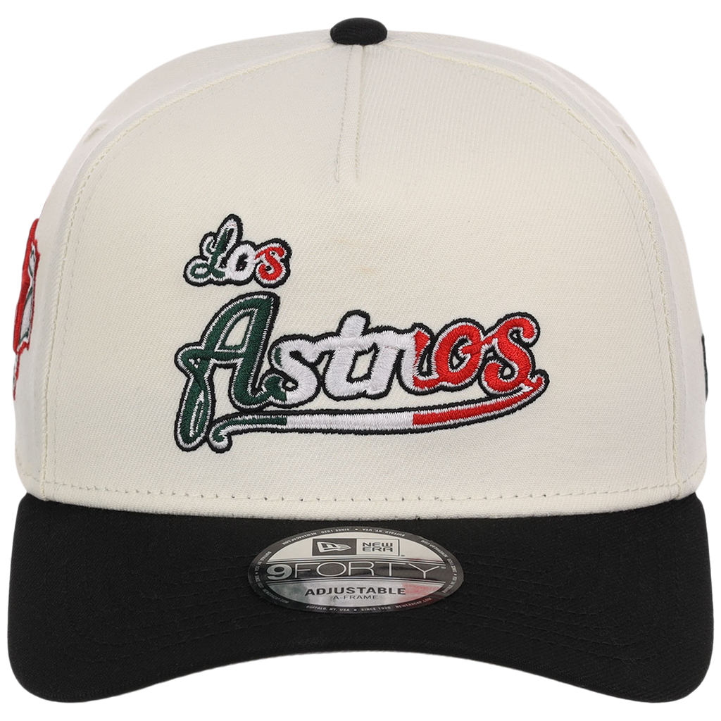 Houston Astros Houston Crown the City 'Los Astros' New Era 9FORTY (Chrome/Black)