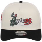 Houston Astros Houston Crown the City 'Los Astros' New Era 9FORTY (Chrome/Black)