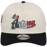Houston Astros Houston Crown the City 'Los Astros' New Era 9FORTY (Chrome/Black)