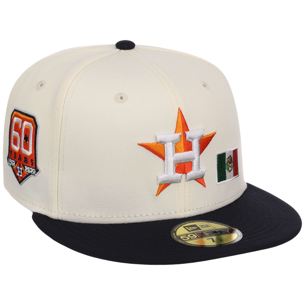 Houston Astros Houston Crown the City 'MEX Flag' New Era 59FIFTY (Black/Black)