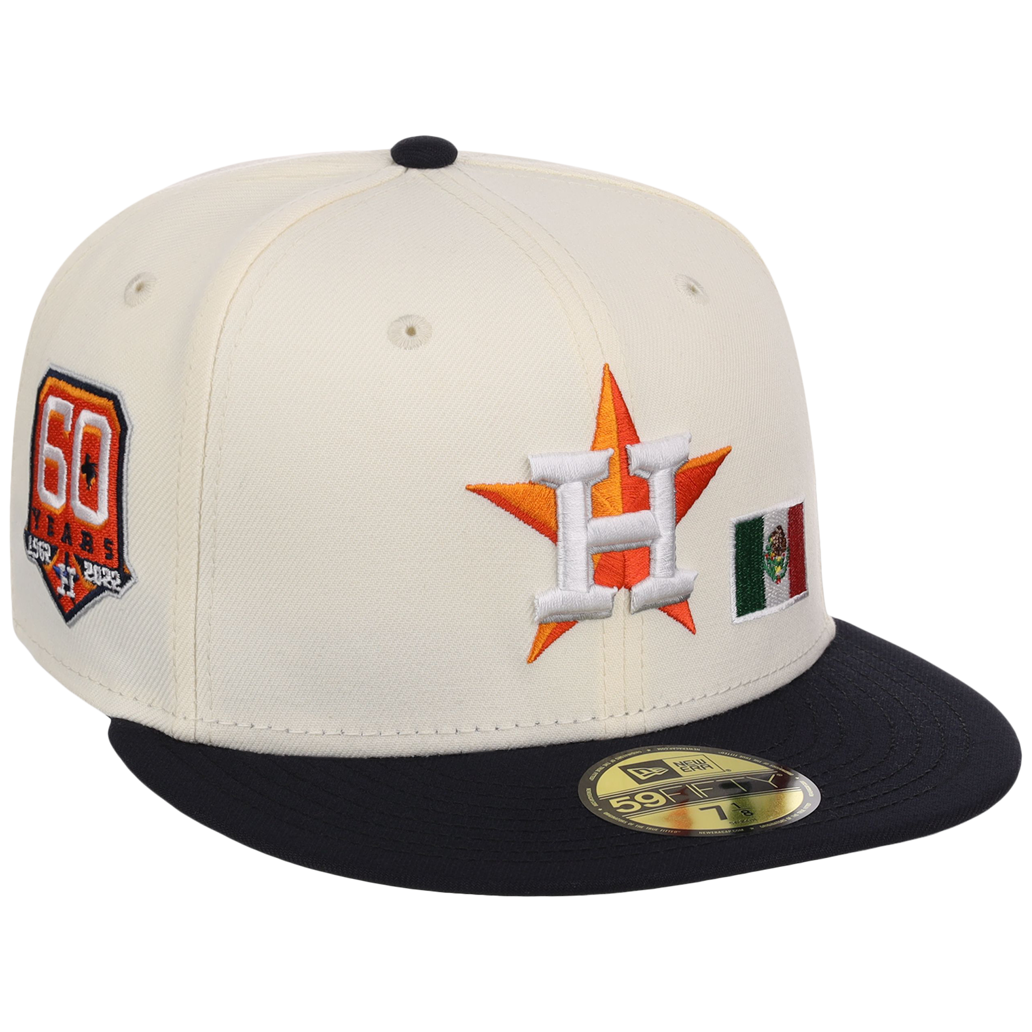 Houston Astros Houston Crown the City 'MEX Flag' New Era 59FIFTY (Black/Black)