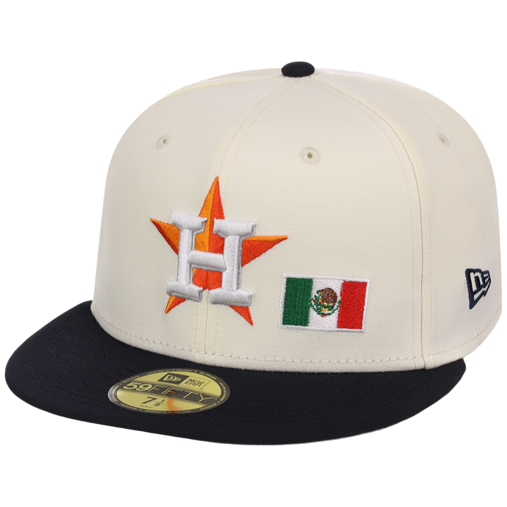 Houston Astros Houston Crown the City 'MEX Flag' New Era 59FIFTY (Black/Black)