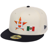 Houston Astros Houston Crown the City 'MEX Flag' New Era 59FIFTY (Black/Black)