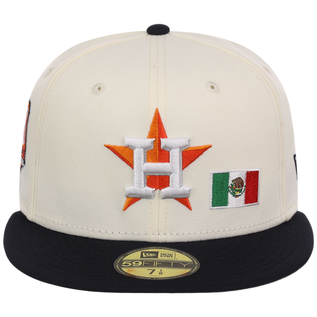 Houston Astros Houston Crown the City 'MEX Flag' New Era 59FIFTY (Black/Black)