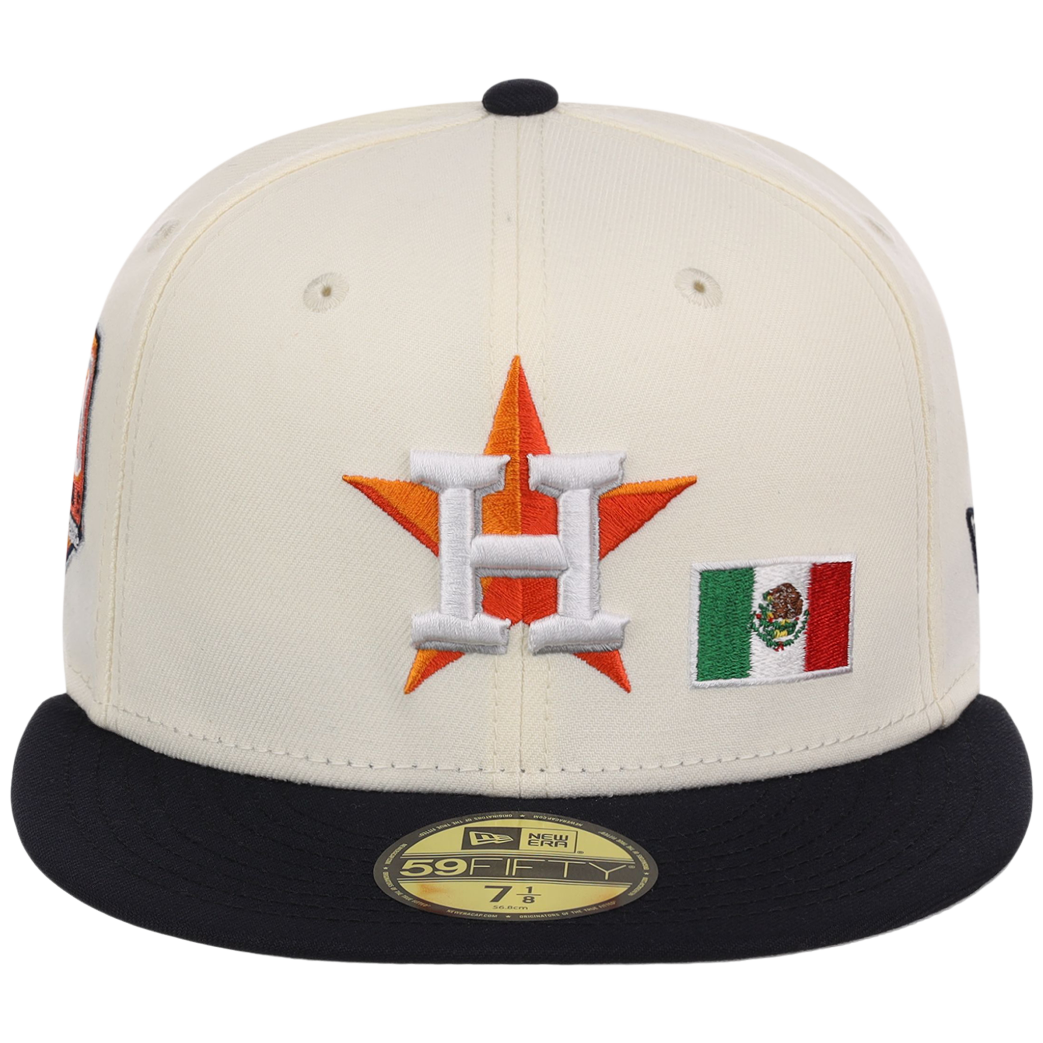 Houston Astros Houston Crown the City 'MEX Flag' New Era 59FIFTY (Black/Black)