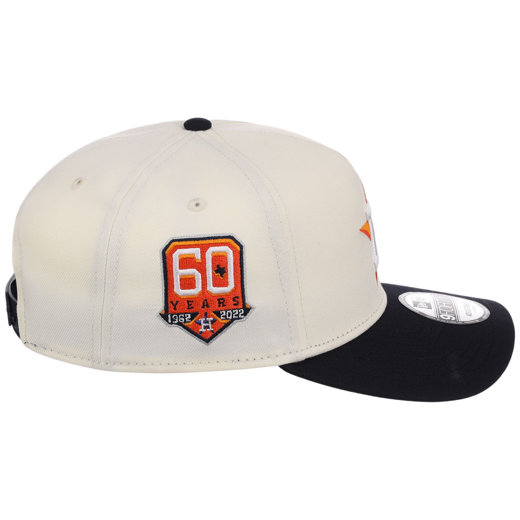 Houston Astros Houston Crown the City 'MEX Flag' New Era 9FORTY (Chrome/Navy)
