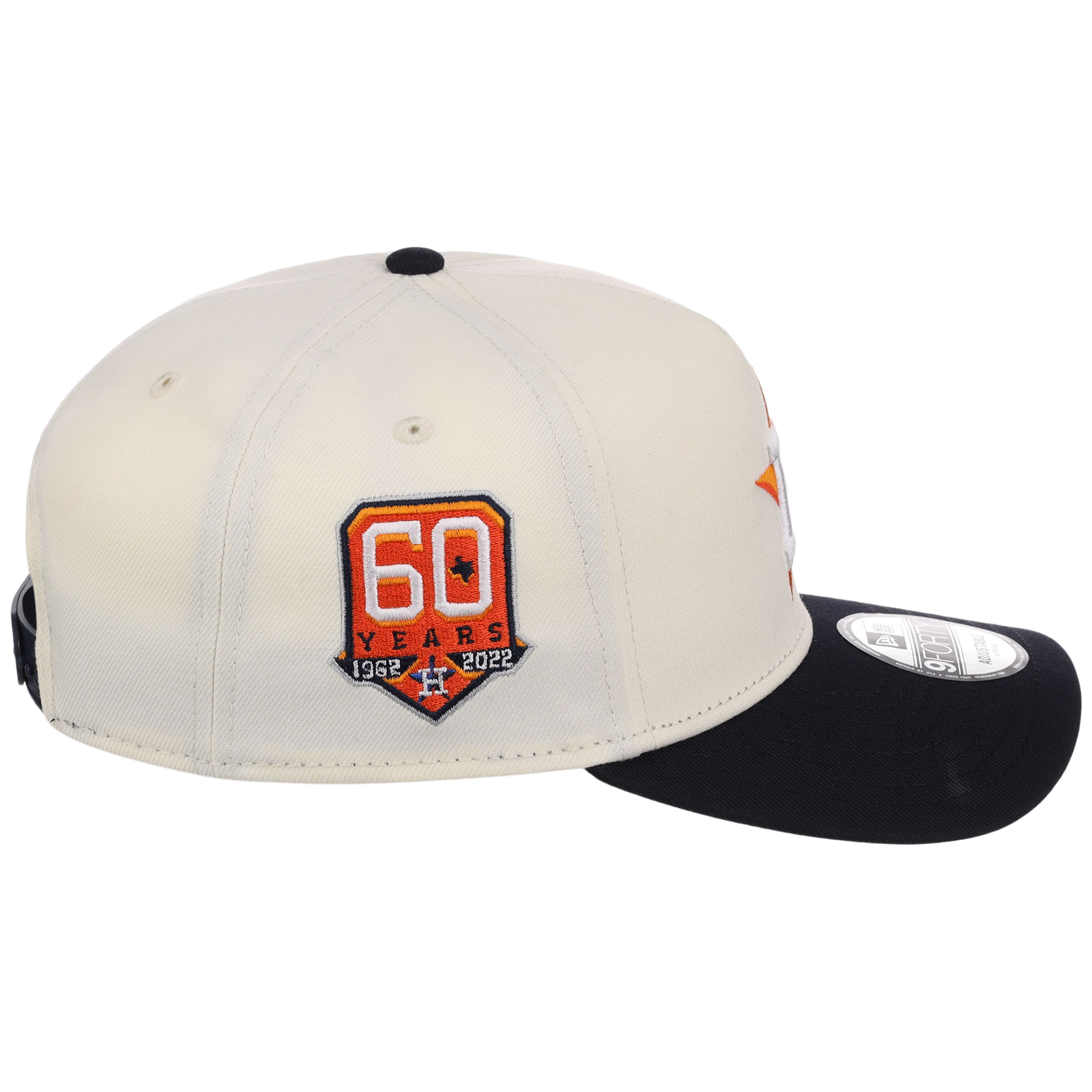 Houston Astros Houston Crown the City 'MEX Flag' New Era 9FORTY (Chrome/Navy)