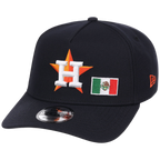 Houston Astros Houston Crown the City 'MEX Flag' New Era 9FORTY (Navy/Navy)