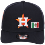 Houston Astros Houston Crown the City 'MEX Flag' New Era 9FORTY (Navy/Navy)