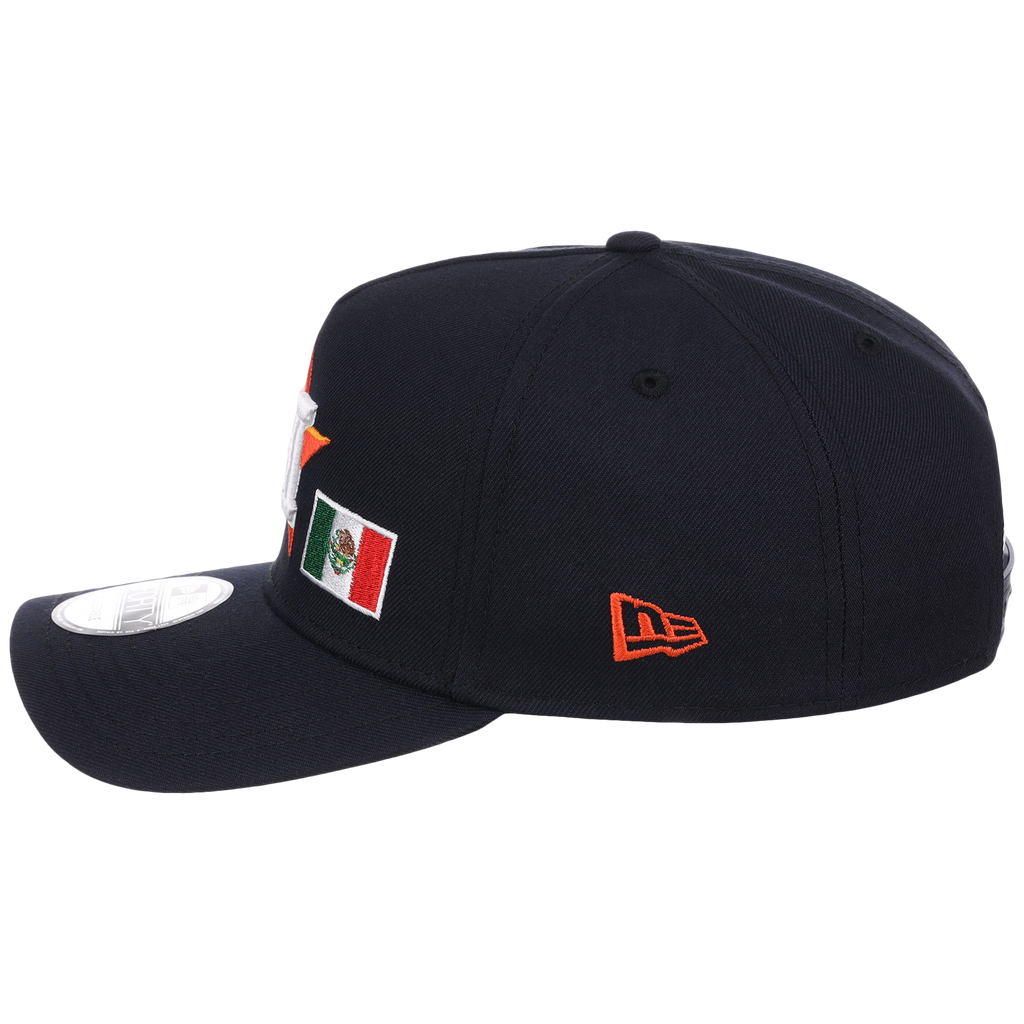 Houston Astros Houston Crown the City 'MEX Flag' New Era 9FORTY (Navy/Navy)