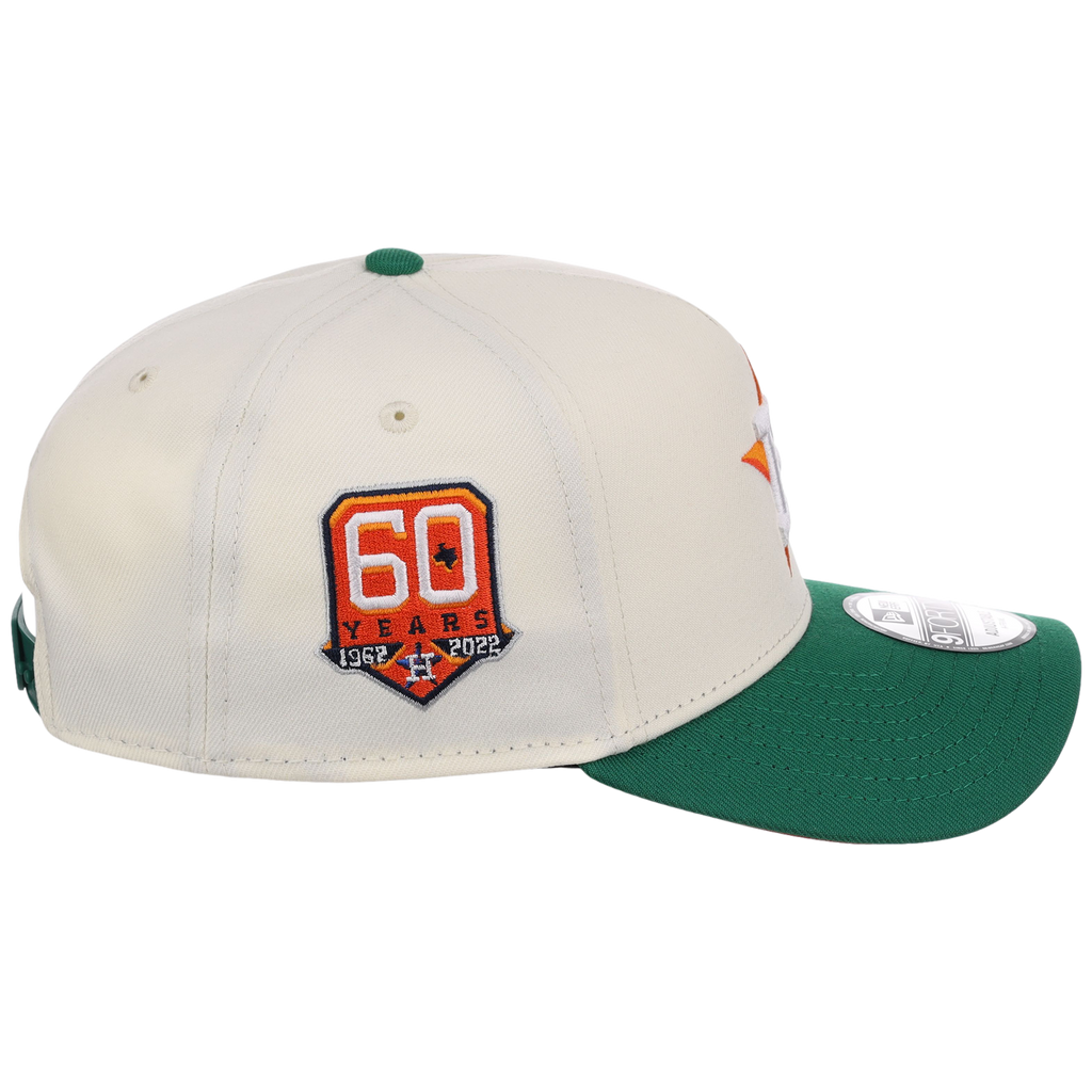 Houston Astros Houston Crown the City 'MEX Flag' New Era 9FORTY (Chrome/Kelly Green)