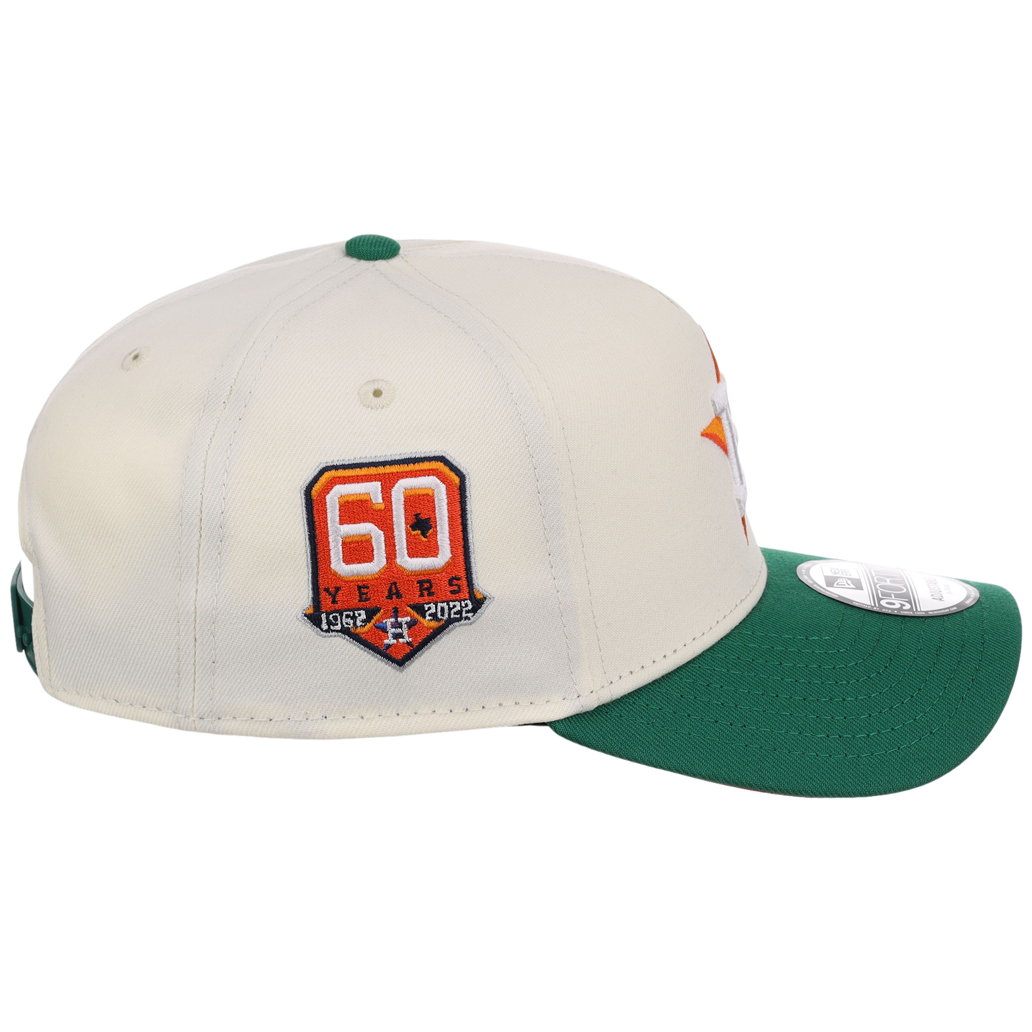 Houston Astros Houston Crown the City 'MEX Flag' New Era 9FORTY (Chrome/Kelly Green)