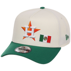 Houston Astros Houston Crown the City 'MEX Flag' New Era 9FORTY (Chrome/Kelly Green)