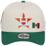 Houston Astros Houston Crown the City 'MEX Flag' New Era 9FORTY (Chrome/Kelly Green)