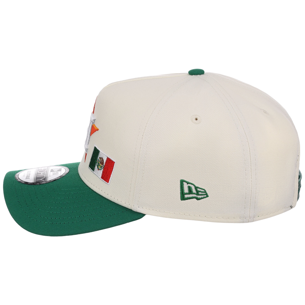 Houston Astros Houston Crown the City 'MEX Flag' New Era 9FORTY (Chrome/Kelly Green)