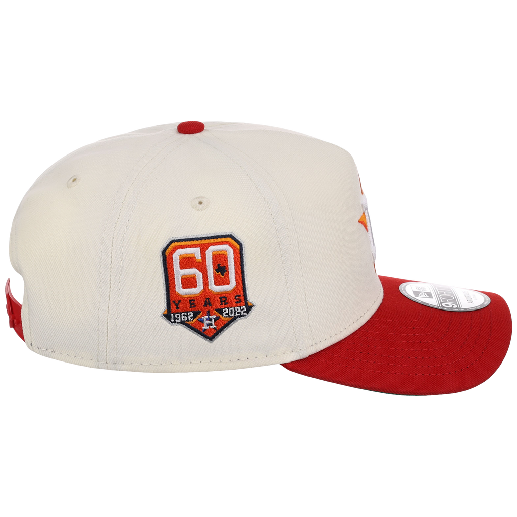 Houston Astros Houston Crown the City 'MEX Flag' New Era 9FORTY (Chrome/Red)