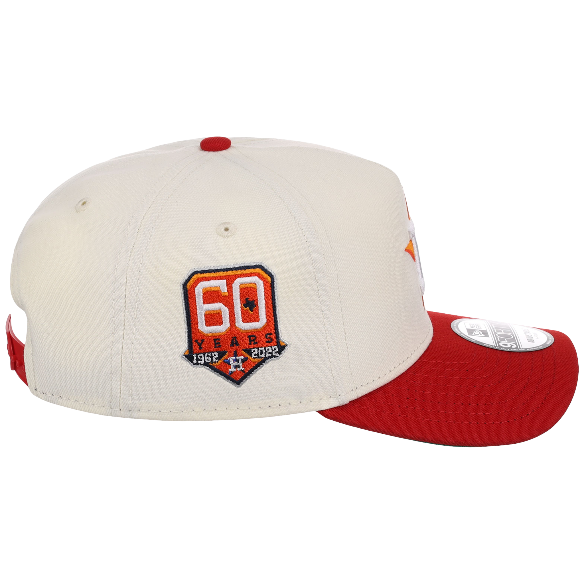 Houston Astros Houston Crown the City 'MEX Flag' New Era 9FORTY (Chrome/Red)
