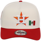 Houston Astros Houston Crown the City 'MEX Flag' New Era 9FORTY (Chrome/Red)