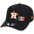 Houston Astros Houston Crown the City 'MEX Flag' New Era 9FORTY (Black/Black)