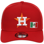 Houston Astros Houston Crown the City 'MEX Flag' New Era 9FORTY (Red/Red)
