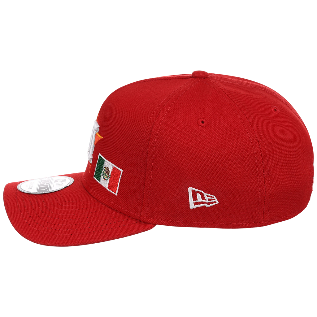 Houston Astros Houston Crown the City 'MEX Flag' New Era 9FORTY (Red/Red)