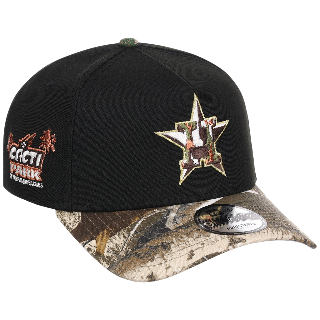 Houston Astros Houston Crown the City 'MEX Flag (Realtree)' New Era 9FORTY (Black/Realtree)