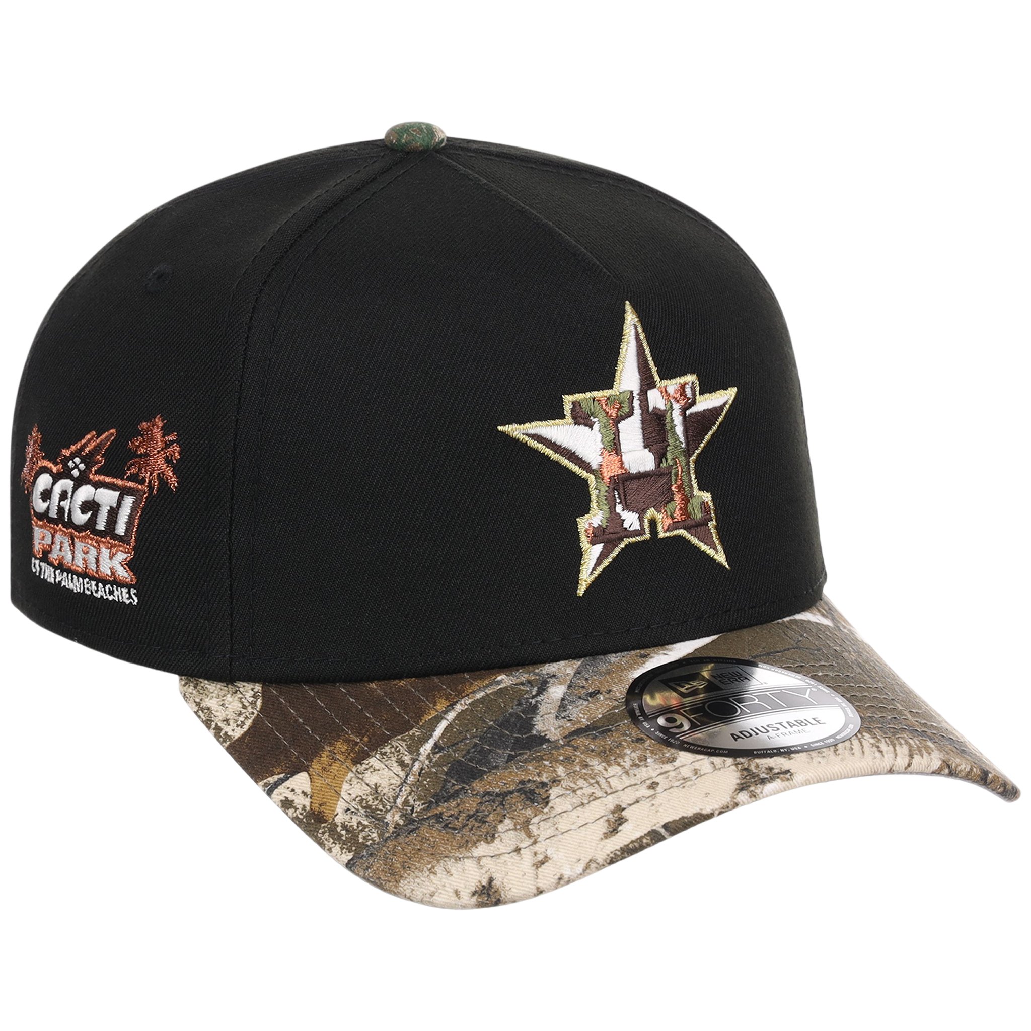 Houston Astros Houston Crown the City 'MEX Flag (Realtree)' New Era 9FORTY (Black/Realtree)
