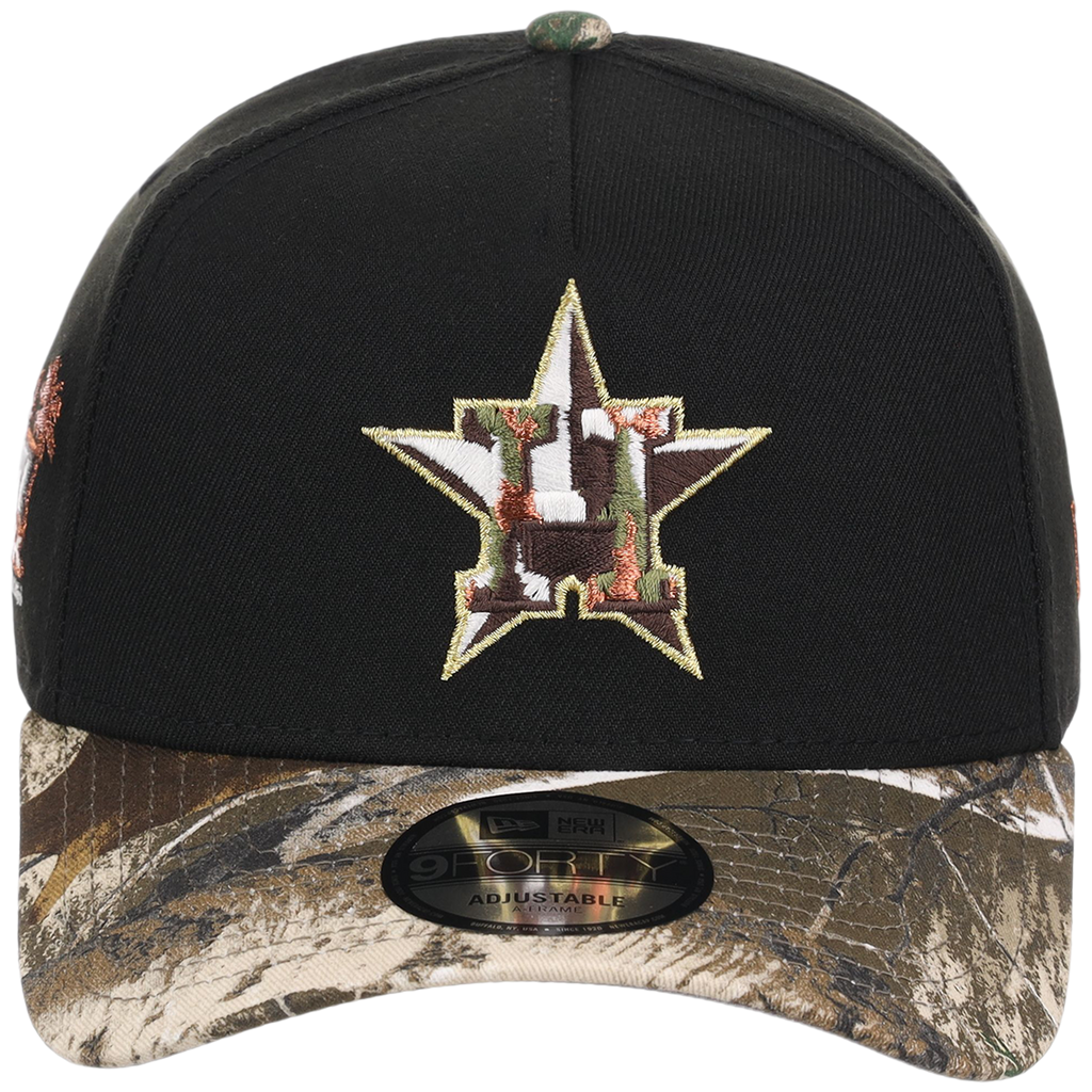 Houston Astros Houston Crown the City 'MEX Flag (Realtree)' New Era 9FORTY (Black/Realtree)