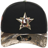 Houston Astros Houston Crown the City 'MEX Flag (Realtree)' New Era 9FORTY (Black/Realtree)