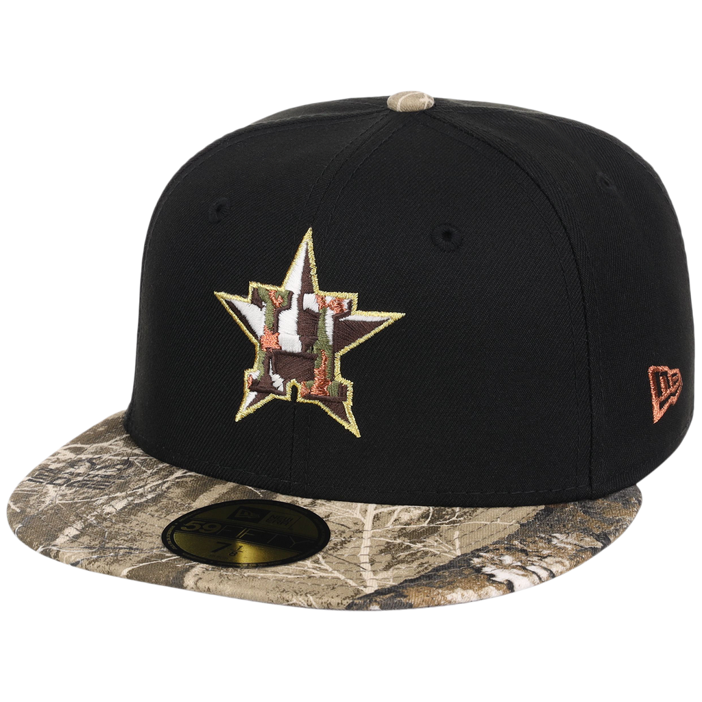 Houston Astros Houston Crown the City 'MEX Flag (Realtree)' New Era 59FIFTY (Black/Realtree)