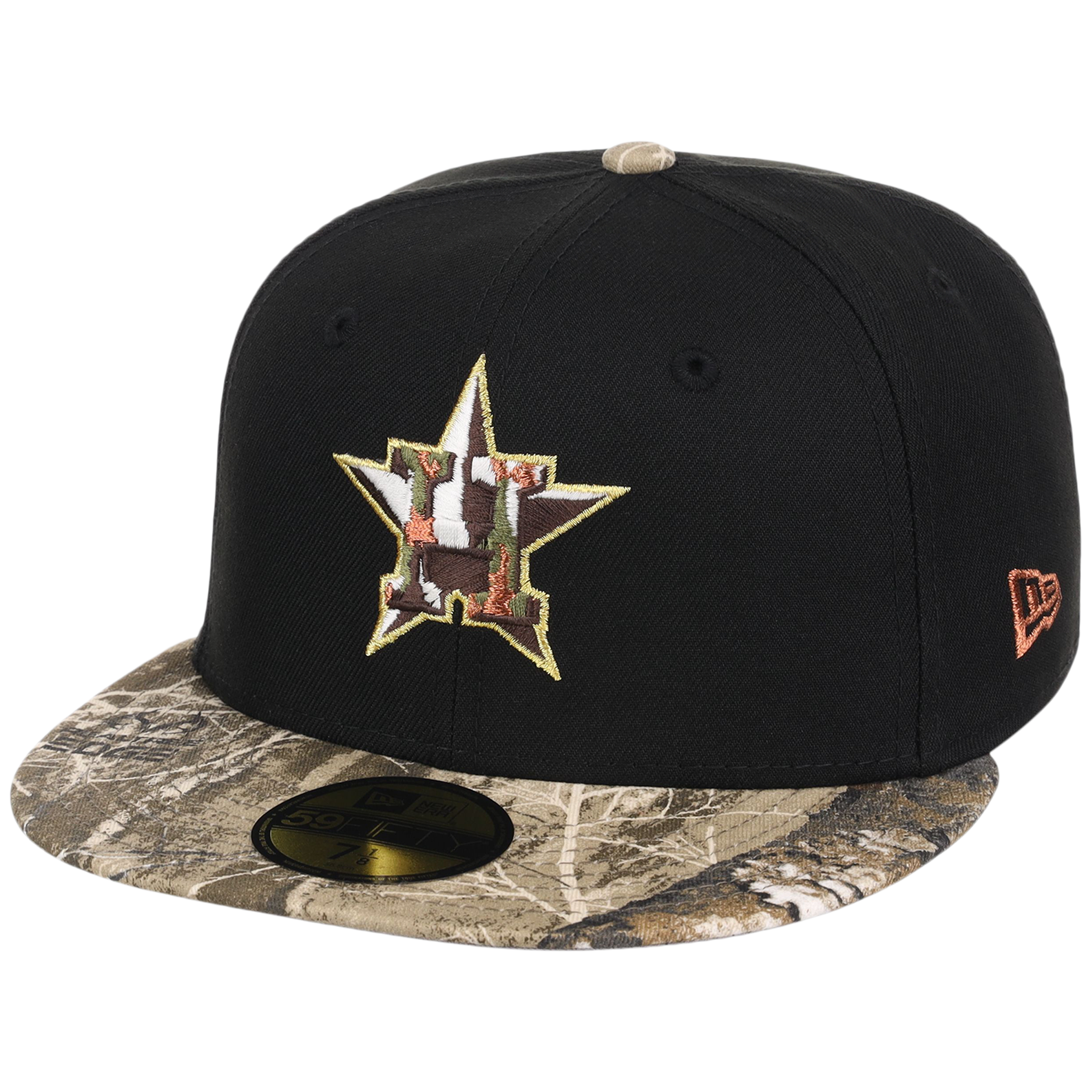 Houston Astros Houston Crown the City 'MEX Flag (Realtree)' New Era 59FIFTY (Black/Realtree)