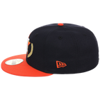 Houston Astros Houston Crown the City 'Gold Leaf' New Era 59FIFTY (Navy/Orange)