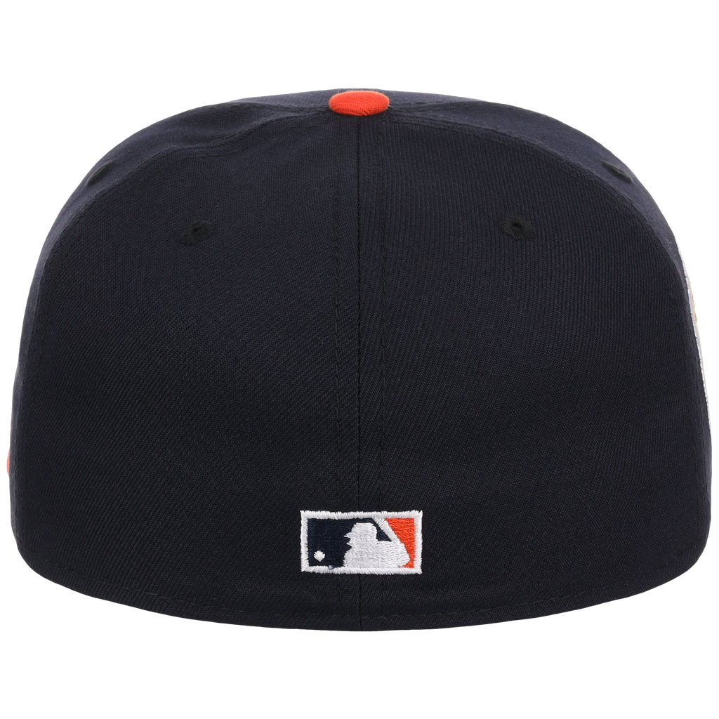 Houston Astros Houston Crown the City 'Gold Leaf' New Era 59FIFTY (Navy/Orange)