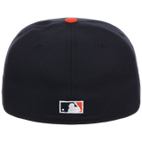 Houston Astros Houston Crown the City 'Gold Leaf' New Era 59FIFTY (Navy/Orange)
