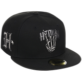 Houston Astros Houston Crown the City 'H-Town Skeleton' New Era 59FIFTY (Black/Black)