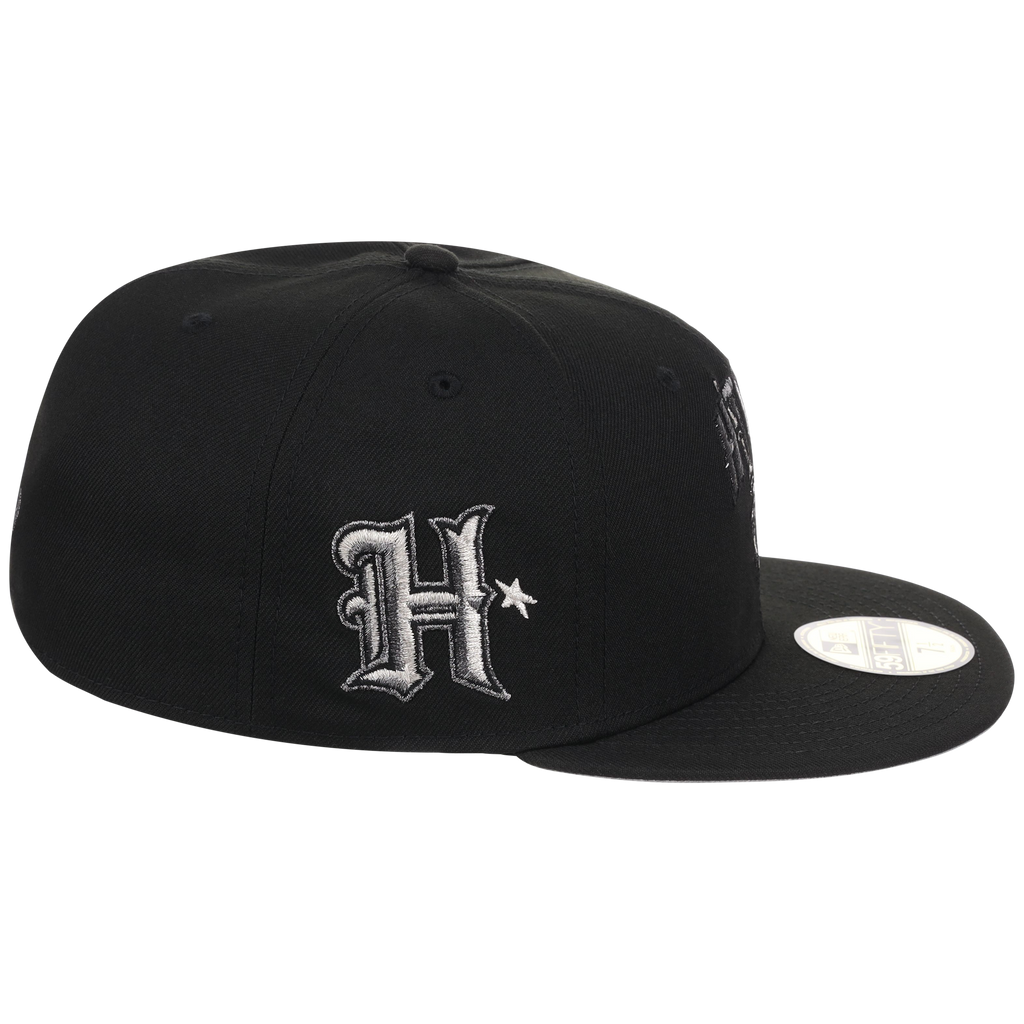 Houston Astros Houston Crown the City 'H-Town Skeleton' New Era 59FIFTY (Black/Black)