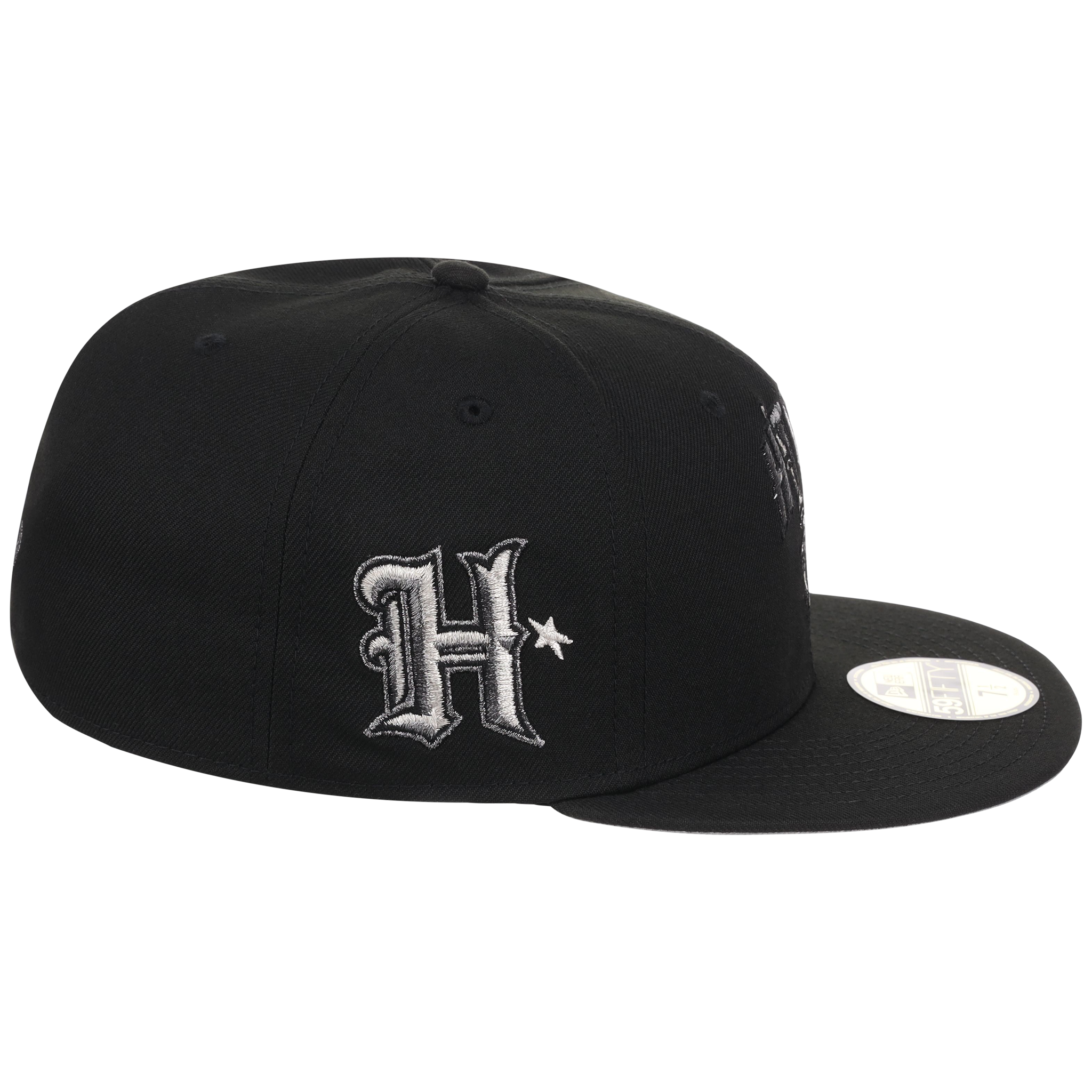 Houston Astros Houston Crown the City 'H-Town Skeleton' New Era 59FIFTY (Black/Black)