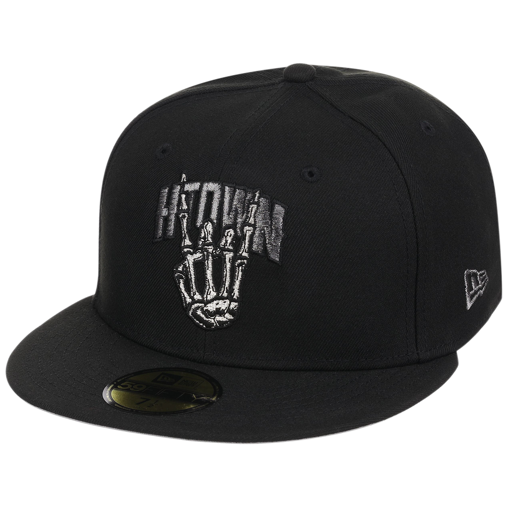 Houston Astros Houston Crown the City 'H-Town Skeleton' New Era 59FIFTY (Black/Black)