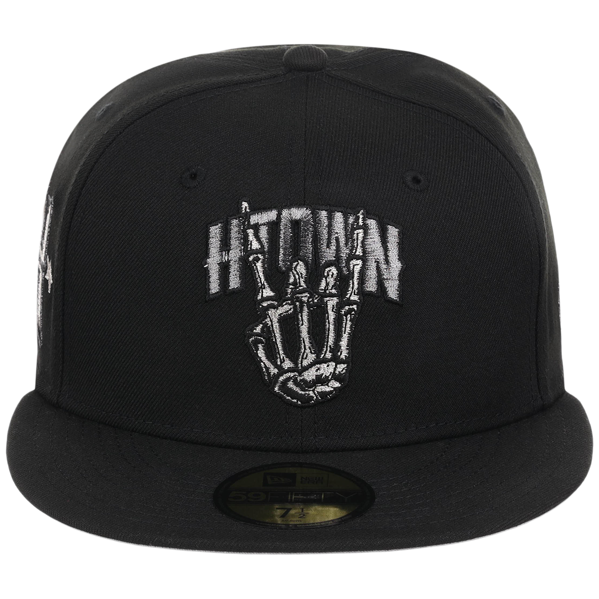 Houston Astros Houston Crown the City 'H-Town Skeleton' New Era 59FIFTY (Black/Black)