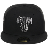Houston Astros Houston Crown the City 'H-Town Skeleton' New Era 59FIFTY (Black/Black)