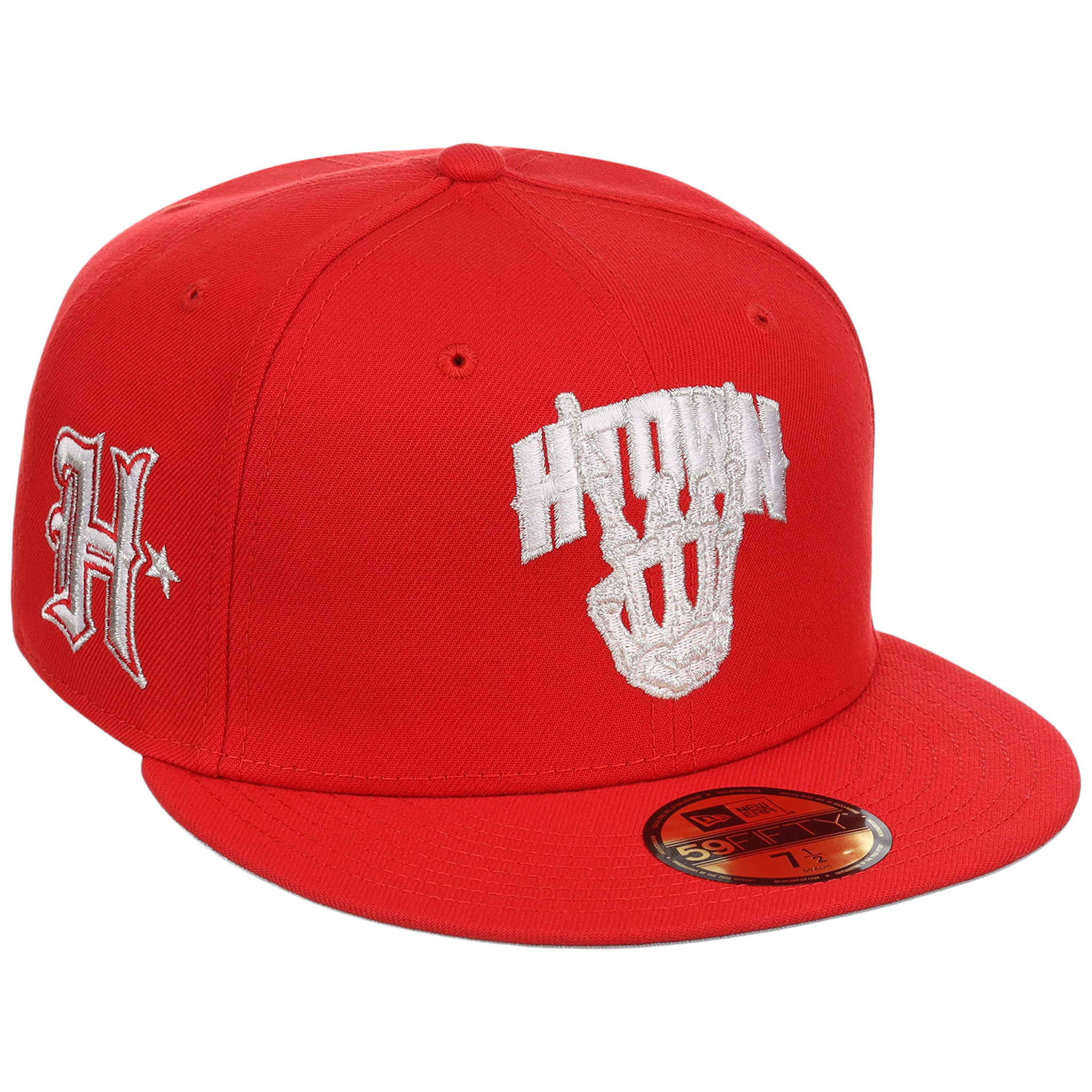 Houston Astros Houston Crown the City 'H-Town Skeleton' New Era 59FIFTY (Red/Red)