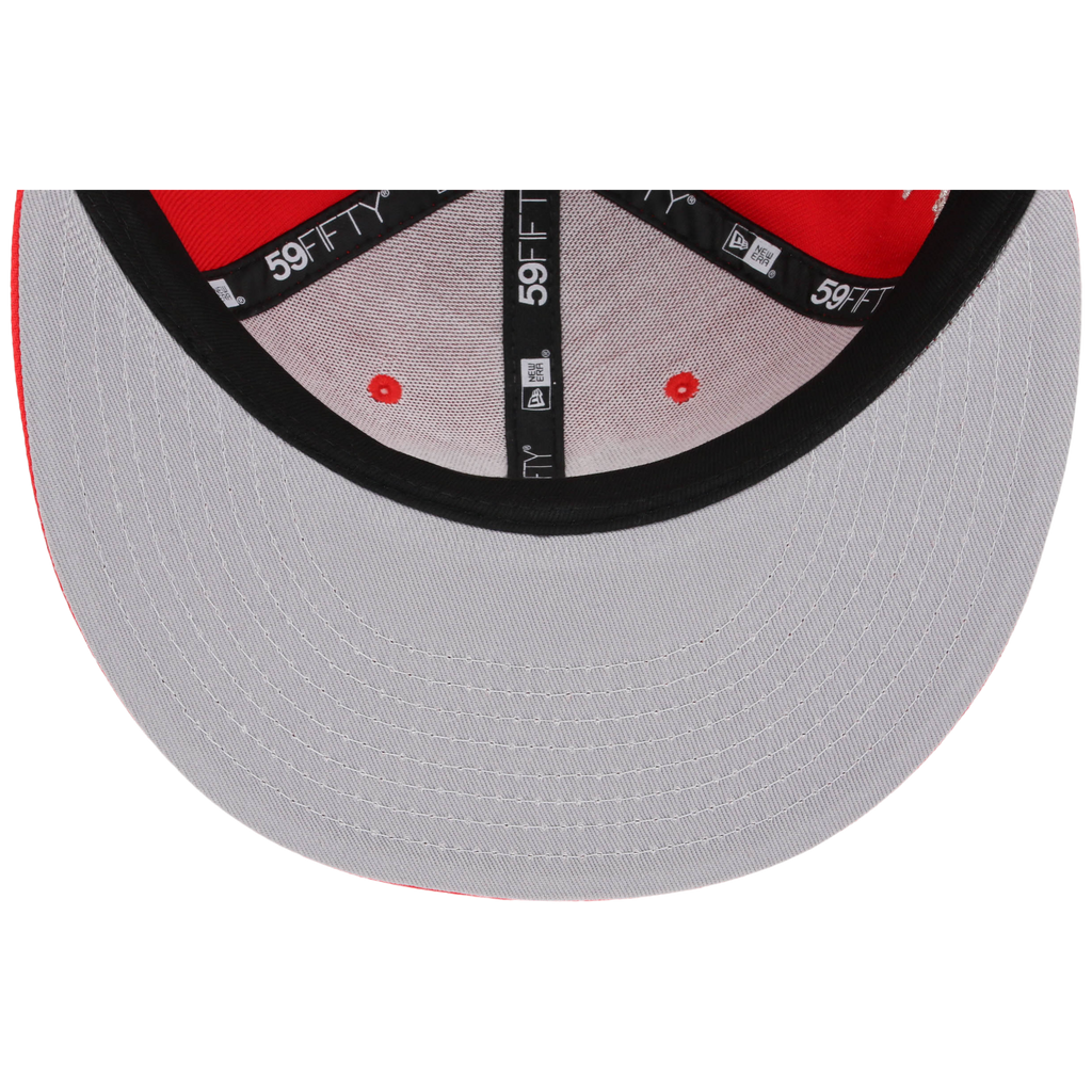 Houston Astros Houston Crown the City 'H-Town Skeleton' New Era 59FIFTY (Red/Red)