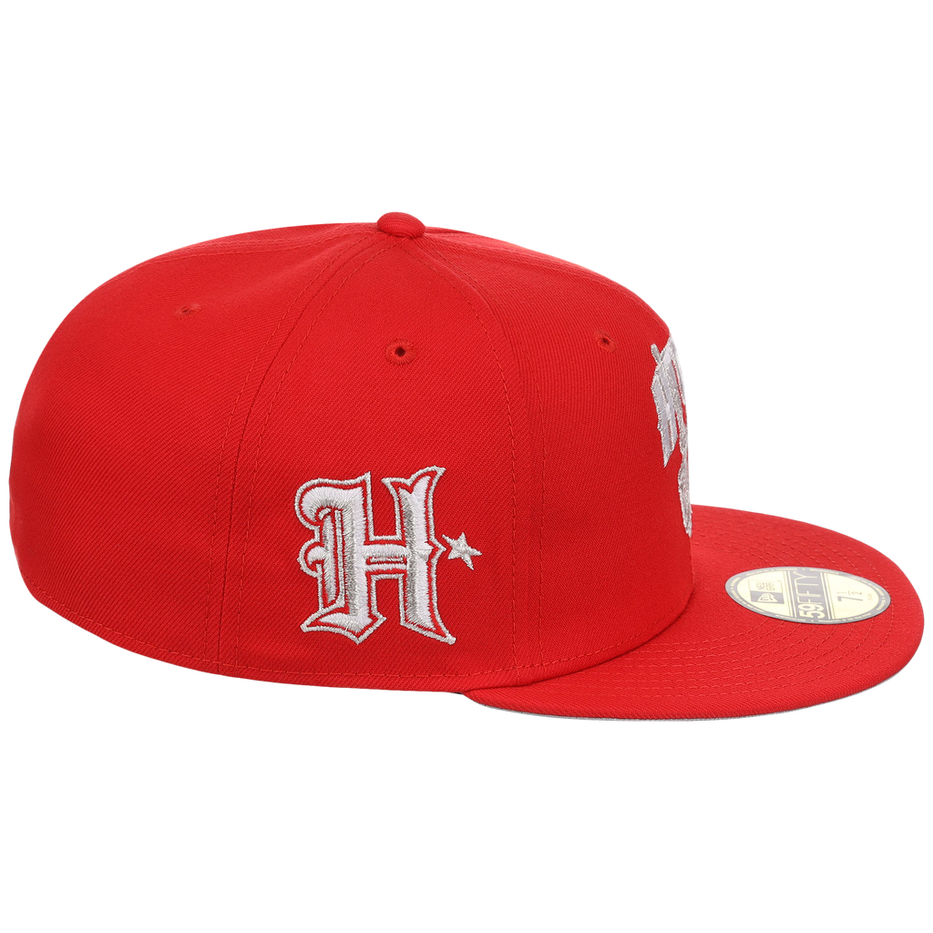 Houston Astros Houston Crown the City 'H-Town Skeleton' New Era 59FIFTY (Red/Red)