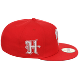 Houston Astros Houston Crown the City 'H-Town Skeleton' New Era 59FIFTY (Red/Red)
