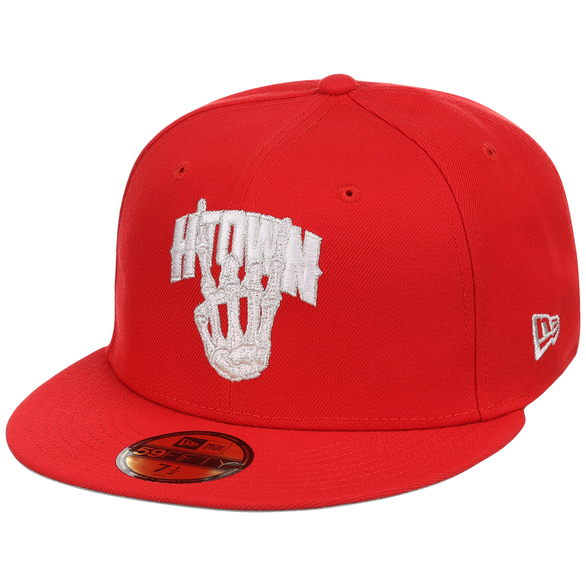 Houston Astros Houston Crown the City 'H-Town Skeleton' New Era 59FIFTY (Red/Red)