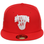 Houston Astros Houston Crown the City 'H-Town Skeleton' New Era 59FIFTY (Red/Red)